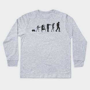 Droid Evilution Kids Long Sleeve T-Shirt